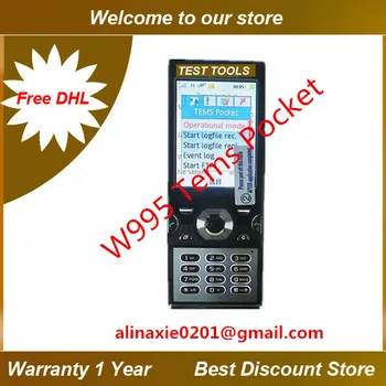 

Free Shipping DHL/ EMS + Warranty one year + Tems SE W995i tems pocket phone +WCDMA / GSM Testing+test phone