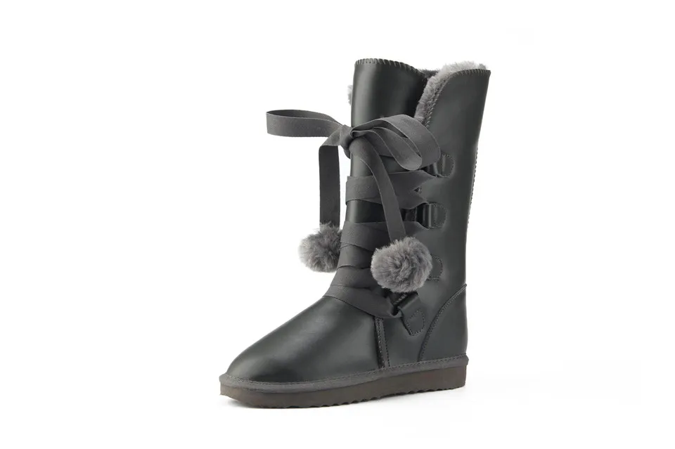 MBR FORCE/классические женские зимние ботинки; кожаная зимняя обувь; bota feminina botas mujer zapatos; женские водонепроницаемые зимние ботинки