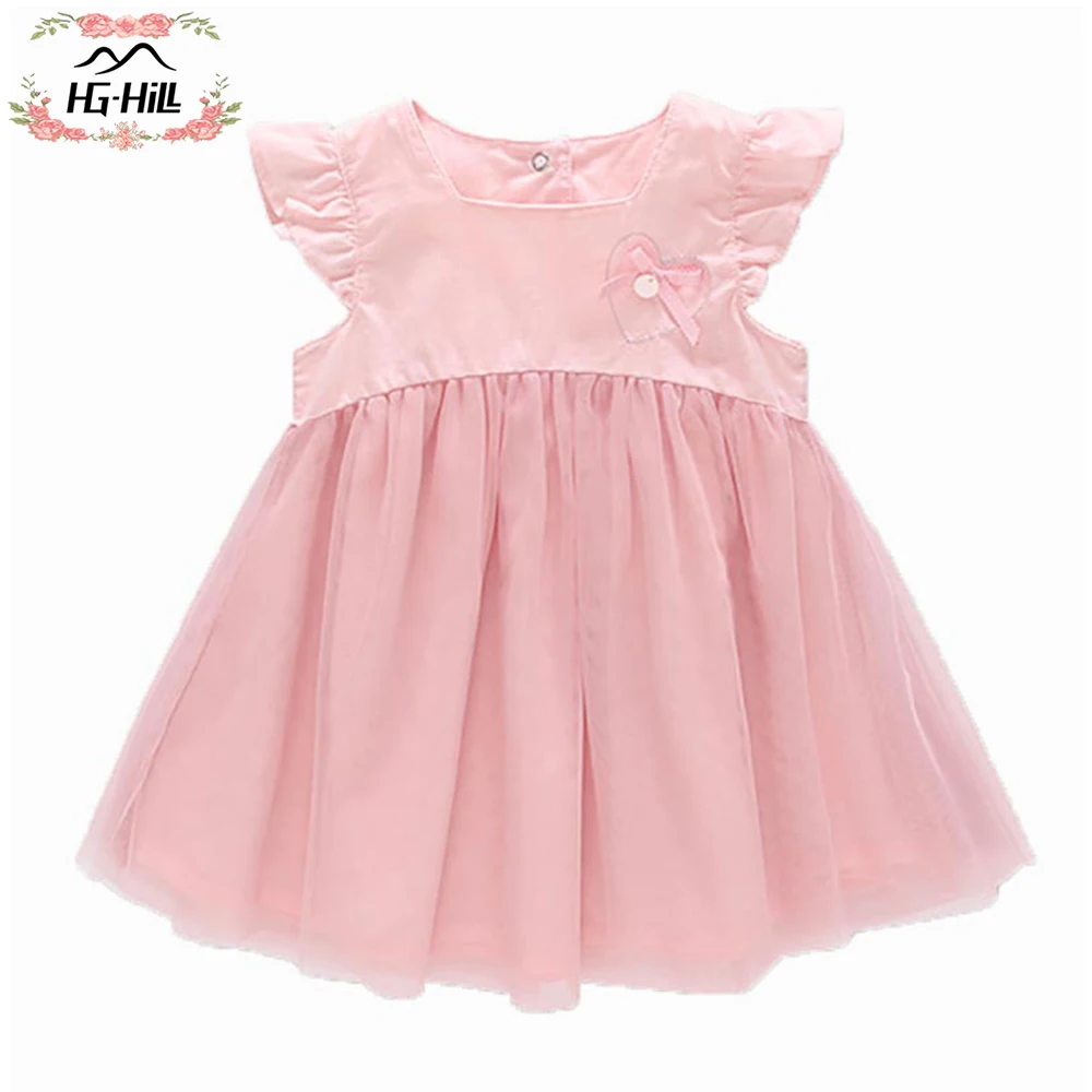 

HG-hill SS18-0036 baby dress girls infant toddler clothing children birthday party clothes kids summer Lolita dress