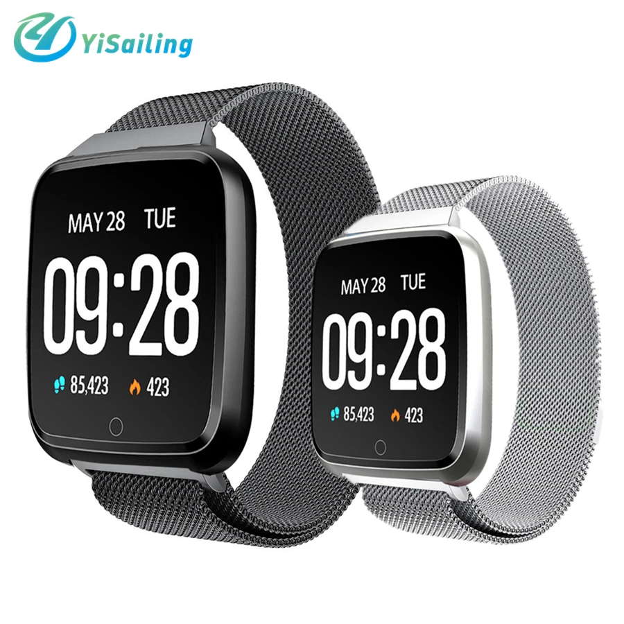 

Yisailing Y7 plus Metal Smart watch Wristband IP67 waterproof Fitness tracker sport Blood Pressure Heart rate monitor smartwatch
