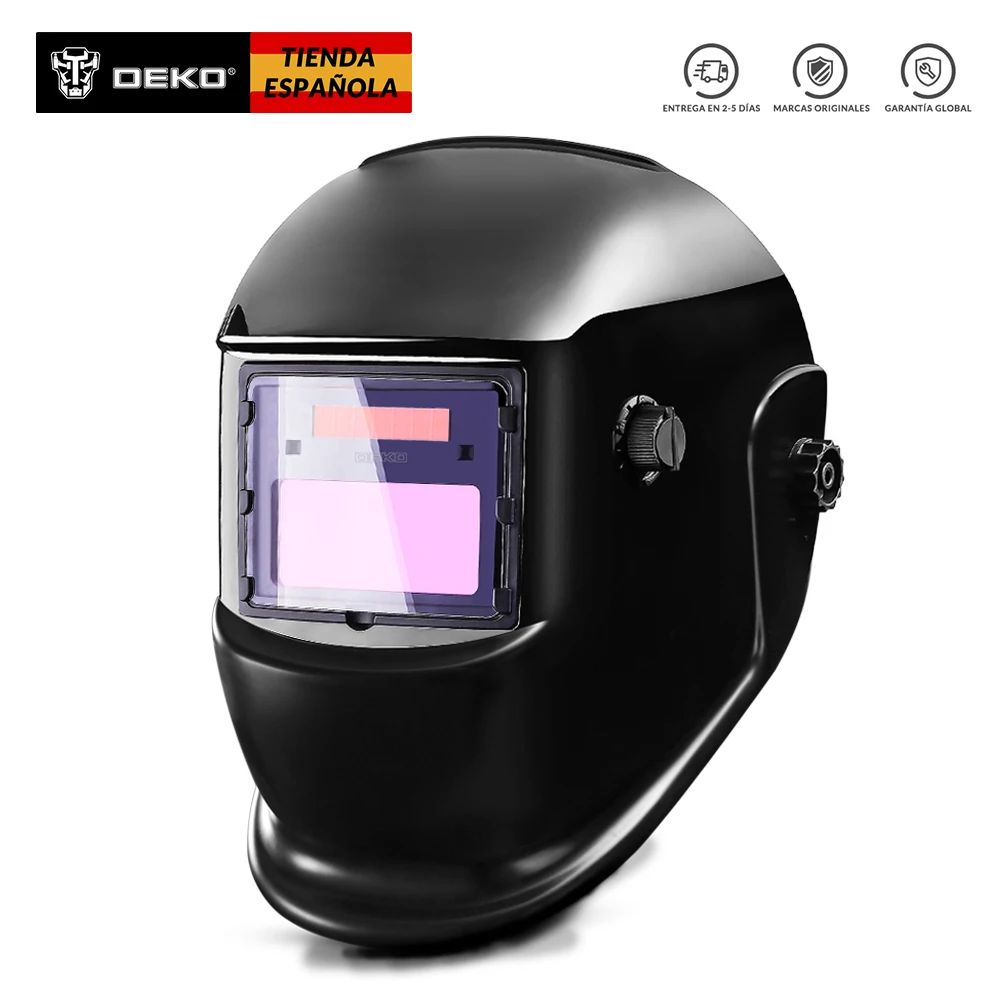 DEKO DKMZ350 Automatic Darkening Welding Mask for MIG MMA TIG Welding Helmet Goggles Light Filter