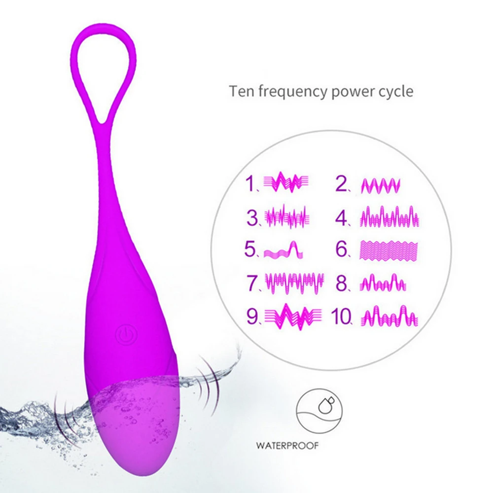 Vibrator Wireless Remote Control 10 Speed Vibrations Vibrating Egg font b Sex b font Toy for