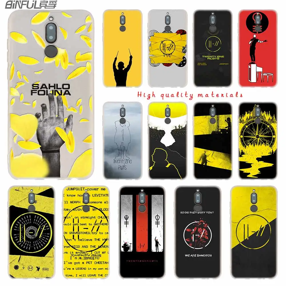 

Twenty One Pilots Soft Silicone Cases For Huawei Mate 10 Lite 10 20 Lite Pro 20X S Y5 2017 Y9 2018 2019 NOVA 3 3i 4