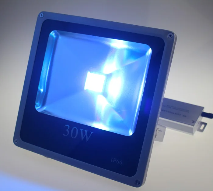 Mudando a Cor Luzes de Inundação ao ar Iluminação à Prova Foco Levou Exterior w 12 Volts Levaram Livre d' Água Proyectores Natal Holofotes Rgb 10 11 light picture