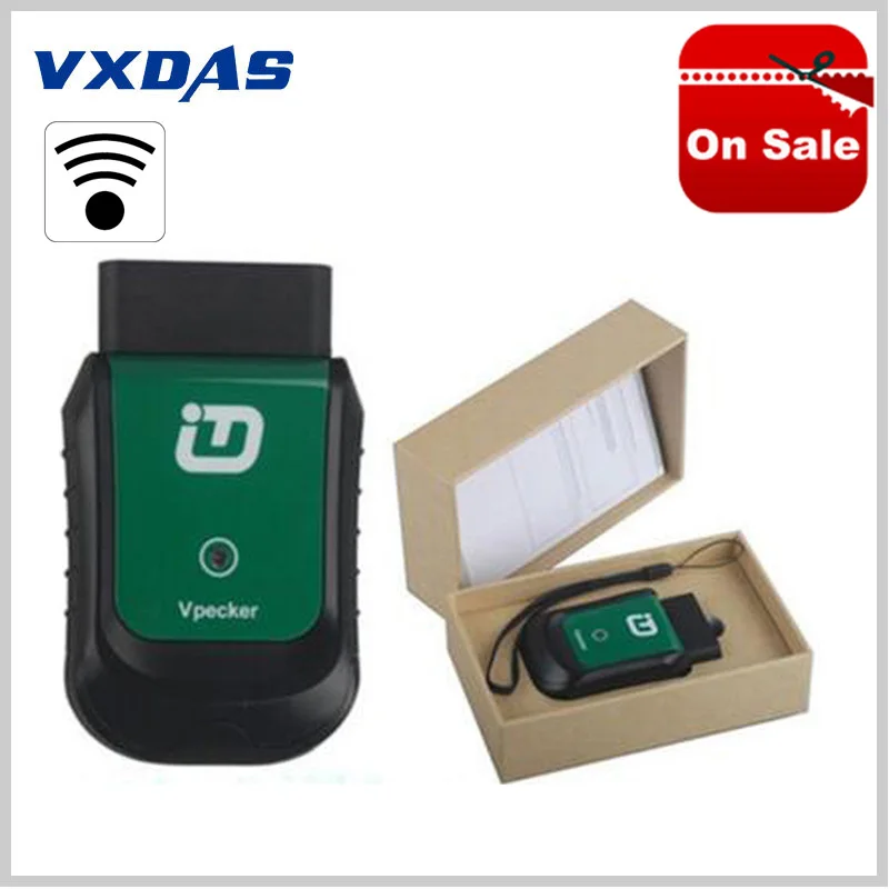 VPECKER Easydiag V8.9 Wireless OBDII Full Auto Diagnostic Tool Work On Windows Tablet Laptop Better Than X431 iDiag Wifi Vpecker