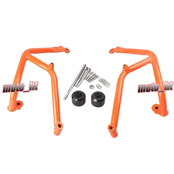 

Engine Guard Highway Crash Bar Protection For KTM DUKE 390 2013 2014 2015 Orange