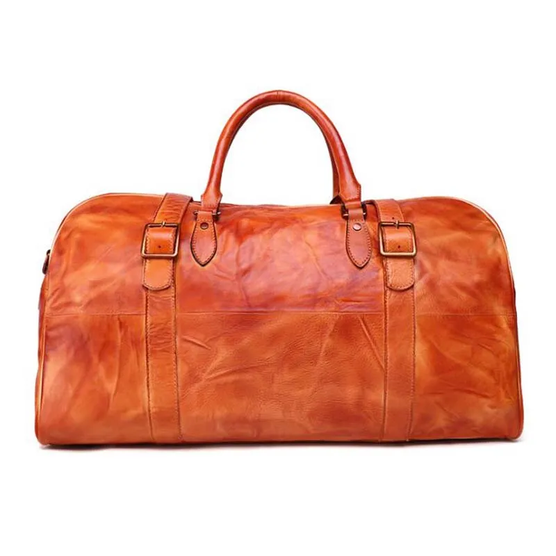 Мужская кожаная дорожная сумка, винтажная большая спортивная сумка, независимая сумка для хранения, фитнес-сумка для ноутбука, сумка на плечо, сумка для багажа