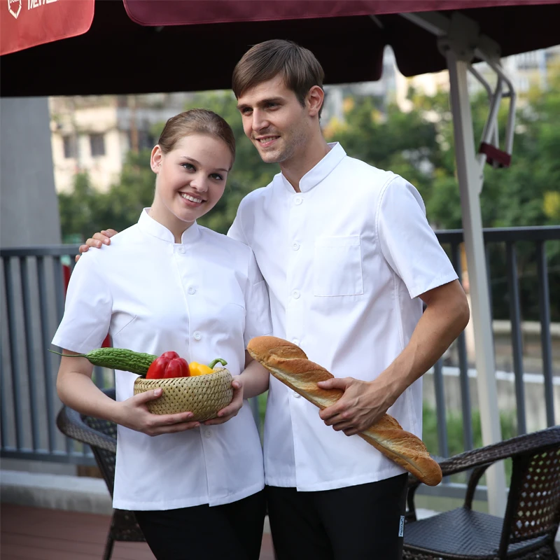 Рабочая одежда оптом качество отеля uniformes de chef белая с длинными рукавами повара Единая рабочая одежда для женщин Одежда