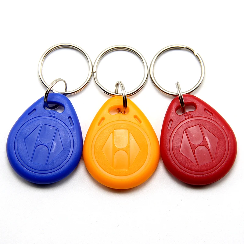 

100Pcs 125Khz EM4305 T5577 Smart Card Keypad Writable Rewritable RFID Proximity Clamshell Token Tag for Access Control Systems