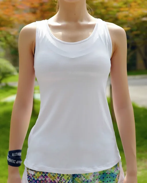 Quick Dry Mesh Women's Yoga Fitness Sleeveless Tank Top - Image 2