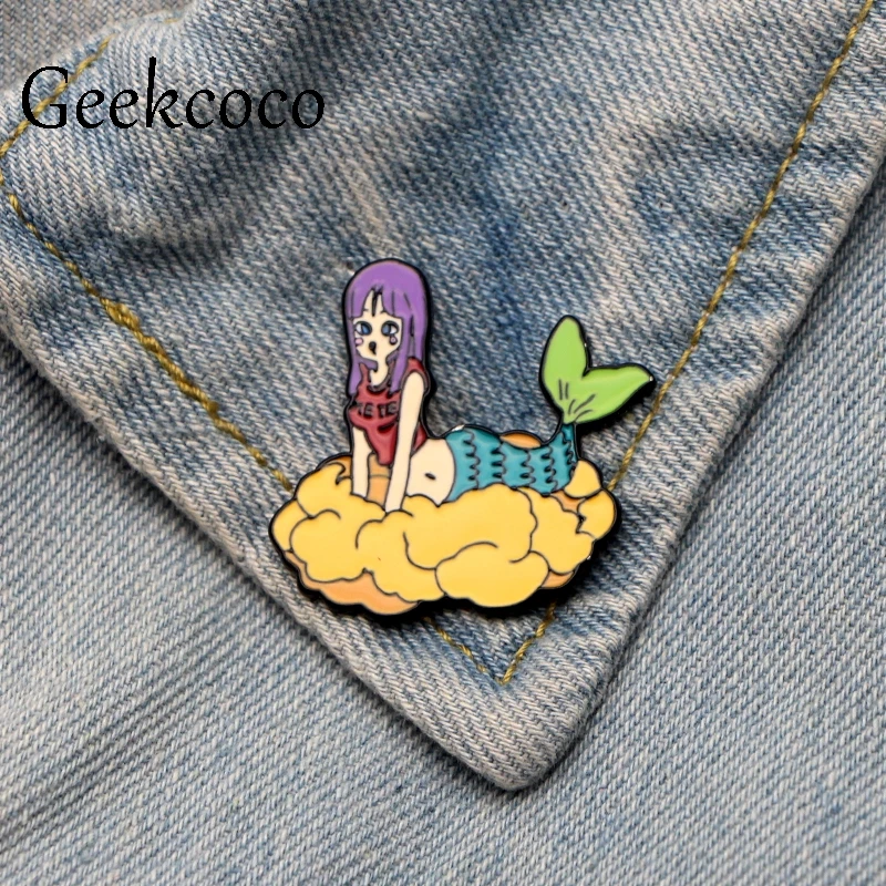 Dragon ball персонаж из цинкового сплава, мультяшная булавка для мужчин и женщин, рубашка, очаровательное пальто, знак отличия, одежда, рюкзак, медаль, значок, броши J0025
