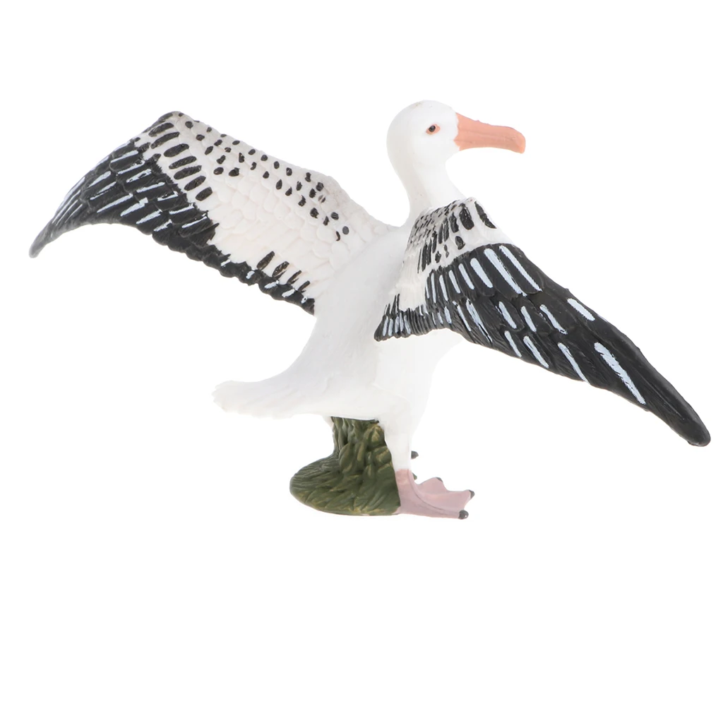 Wild/Farm Animal Models Toy - Simulation Seagull Bird Model Animals Action Figure Kids Educational Learning Nature Playset Toys