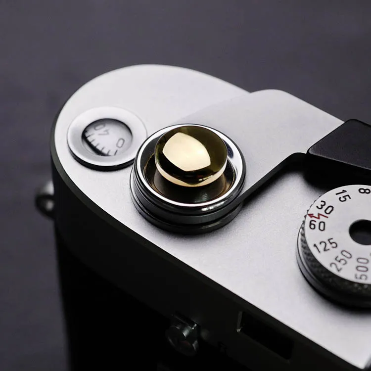 

Mr.Stone Brand Gold-plated Shutter Button Camera Release shutter button For Fujifilm Canon Nikon Leica Sony