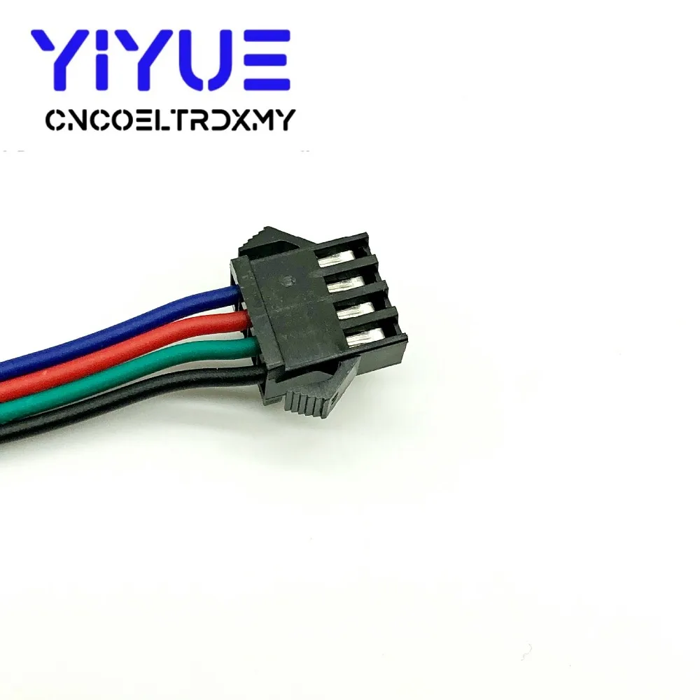5 Pairs 15cm Long JST SM 4Pins Plug Male to Female Quick Wire Connector Adapter Terminal 4 Way Easy Fit for led strip (2)