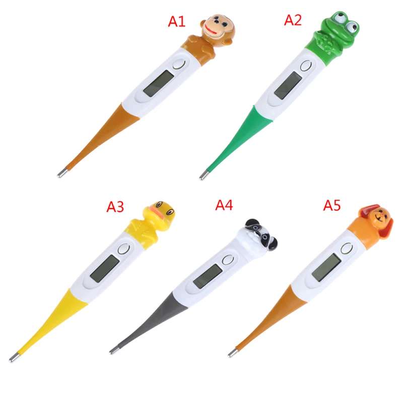 Мультяшный милый мягкий сенсорный водонепроницаемый термометр для младенцев детский термометр уход за ребенком новое поступление