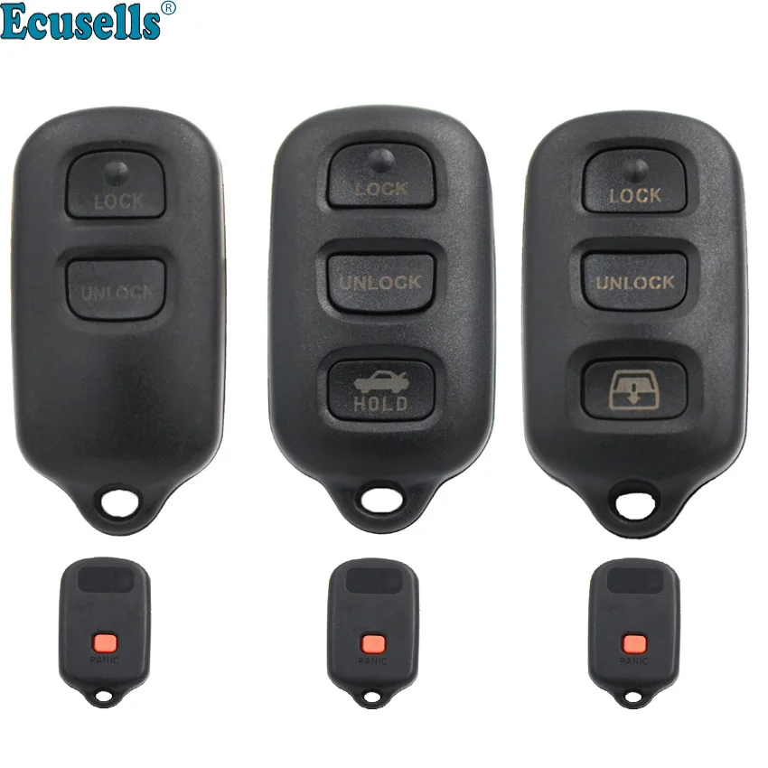 

Remote Key Shell 2+1/3+1 Button for Toyota Highlander 4Runner Sequoia Prius RAV4 Tacoma Camry Solara Avalon