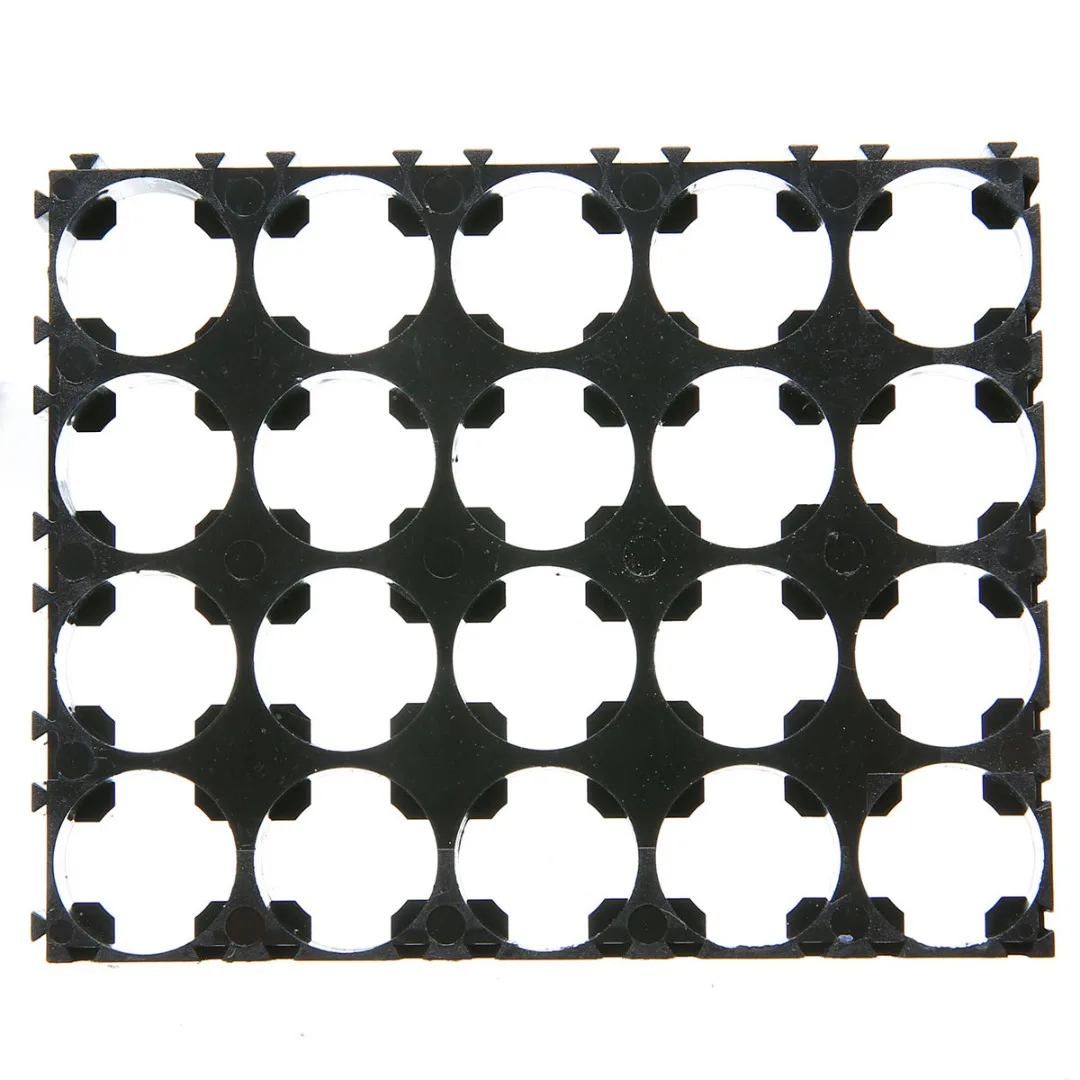 Onsale 10Pcs 4x5 Cell Battery Spacer 18650 Battery Radiating Shell Pack Plastic Heat Holder Bracket