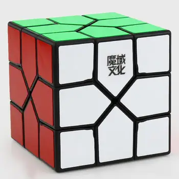 

New YJ8253 Redi Cube Professional Design Anomaly 3x3 Magic Cube Puzzle Toys For Challenging Kids Puzzles Magic Cubes - Black