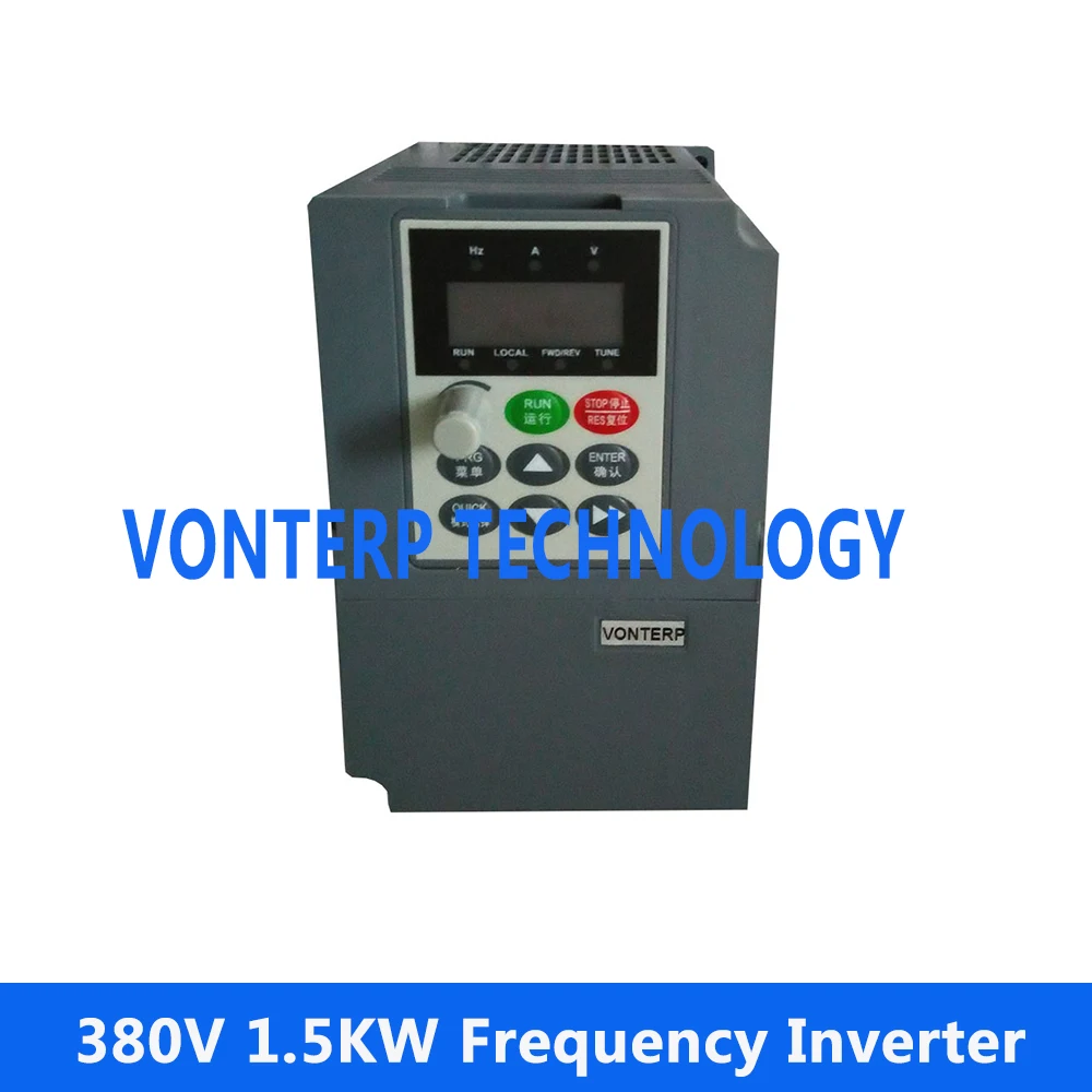 380v 1.5kw VFD Variable Frequency Drive /AC MOTOR SPEED CONTROLLER