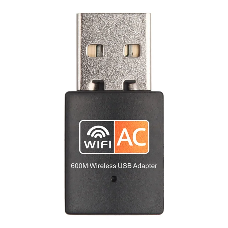

AC 600 Mbps Wireless USB Adapter Computer Dual Band Desktop/Laptop Network Card For Windows XP/7/8/10