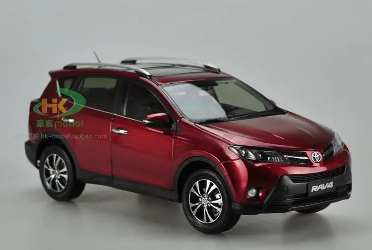 Новинка 1/18 Toyota RAV4 SUV литая под давлением модель игрушечного автомобиля коллекция для взрослых подарки на день рождения