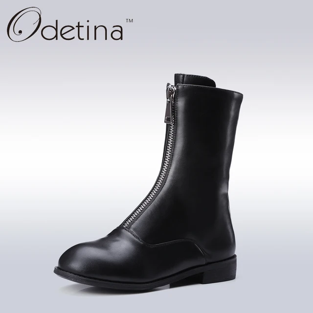 Women Fashion Mid Boots Zipper Women Fashion Mid Boots Zipper