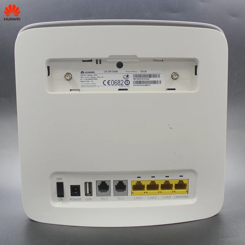  Unlocked USED Huawei E5186 E5186s-22a with Antenna 4G LTE CAT6 300Mbps CPE Wireless Router Gateway 