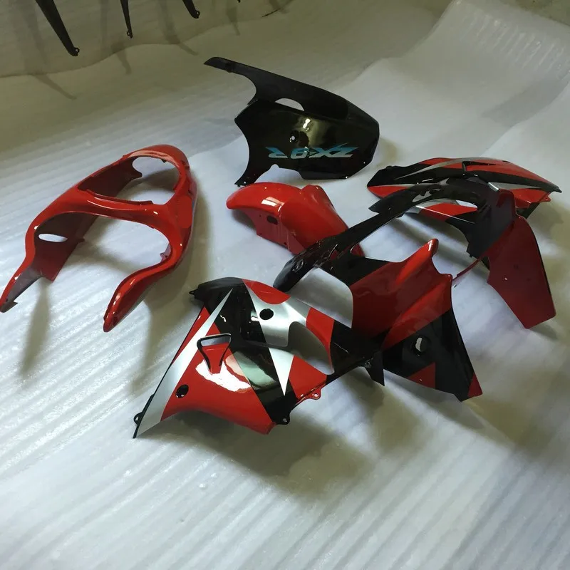 Набор обтекателей мотоцикла для KAWASAKI Ninja ZX9R 2000 2001 00 01 zx9r Красный Черный ABS