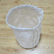 2 шт./партия-14 см диаметр цилиндрический пищевой фильтр мешок для чайного молока сок вина Жидкостная фильтрация дуршлаг