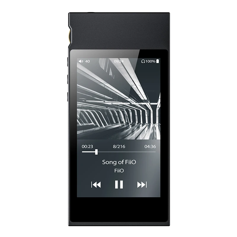 FiiO M7 High-Res аудио музыкальный плеер без потерь MP3 Bluetooth 4,2 aptx-hd LDAC сенсорный экран с поддержкой fm-радио родные DSD128 - Цвет: M7 Black