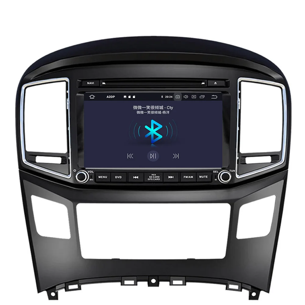 Автомобильный DVD плеер Aotsr Android 9 0 с GPS навигацией для Hyundai H1 Grand 2016 2018