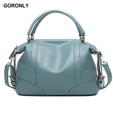 GORONLY/брендовая Высококачественная кожаная сумка для женщин; повседневные сумки на плечо; дизайнерские золотые аппаратные кошельки; модная женская сумка через плечо