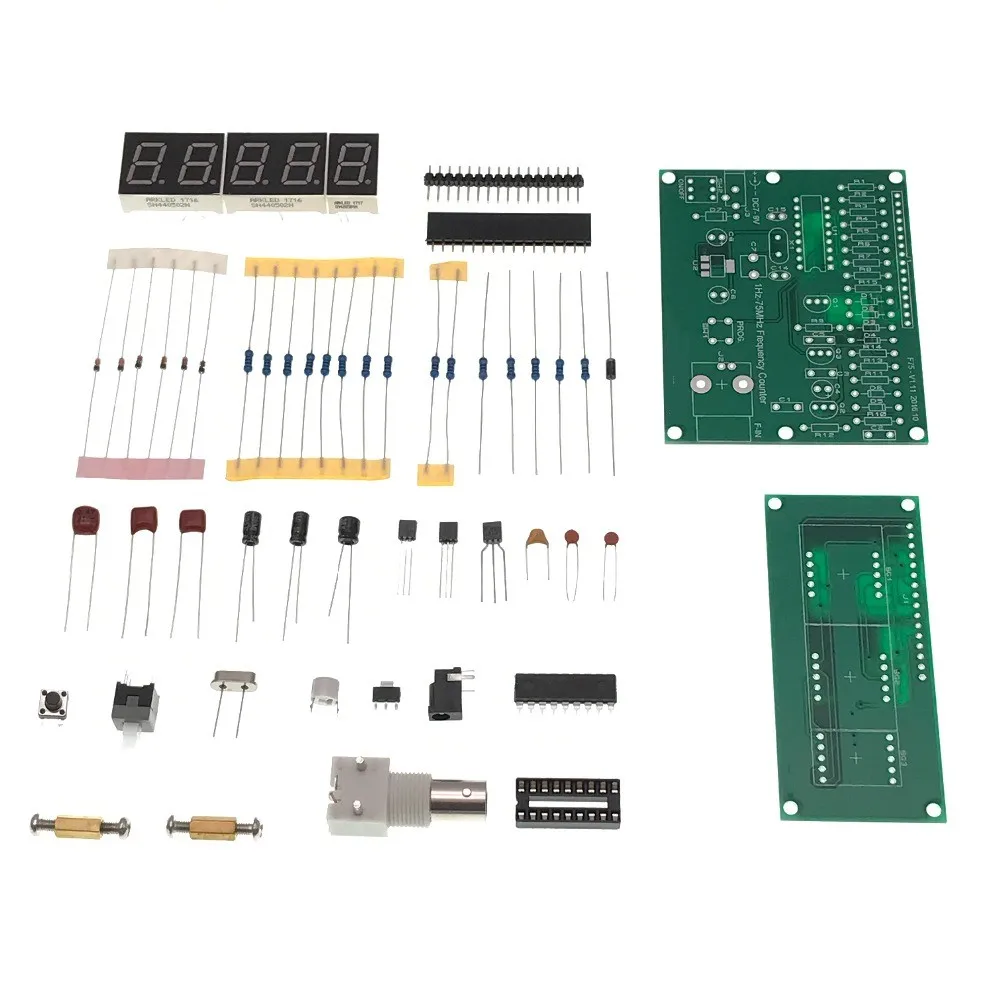 7-9 V 50mA DIY Kit Высокая чувствительность частота частотного счетчика 1Hz-50 МГц счетчик частотомер тестер измерения модуль