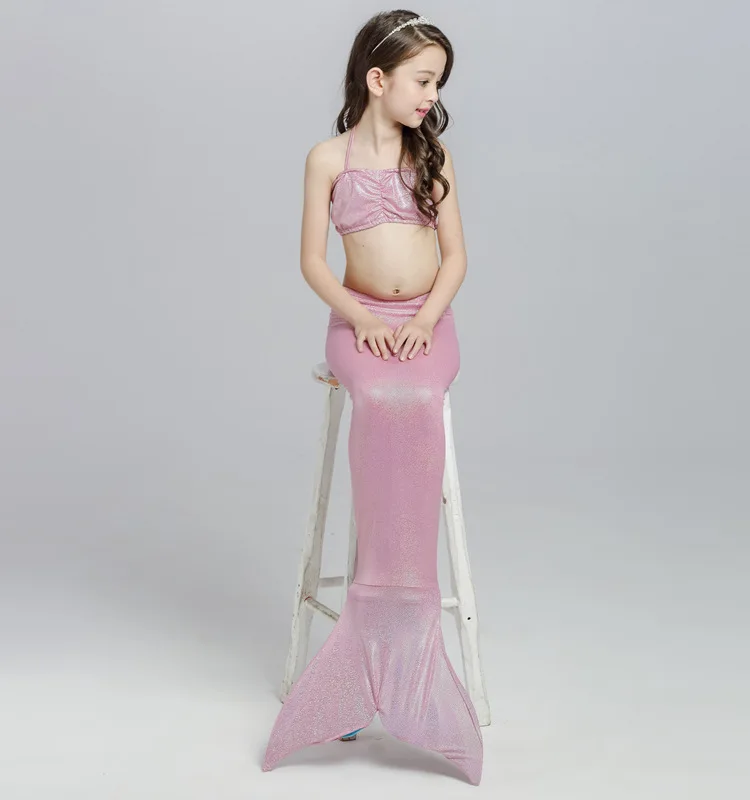 Mermaid Tail with monofin Swimmable Filpper Costume for Girls Women mermaid tails cosplay The little mermaid (9)