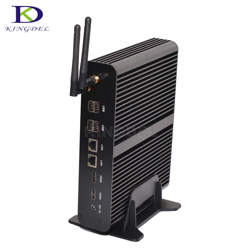 Высокопроизводительный мини компьютер Intel Core i7 4500U NUC Dual LAN 4K HD PC портативный Wi Fi