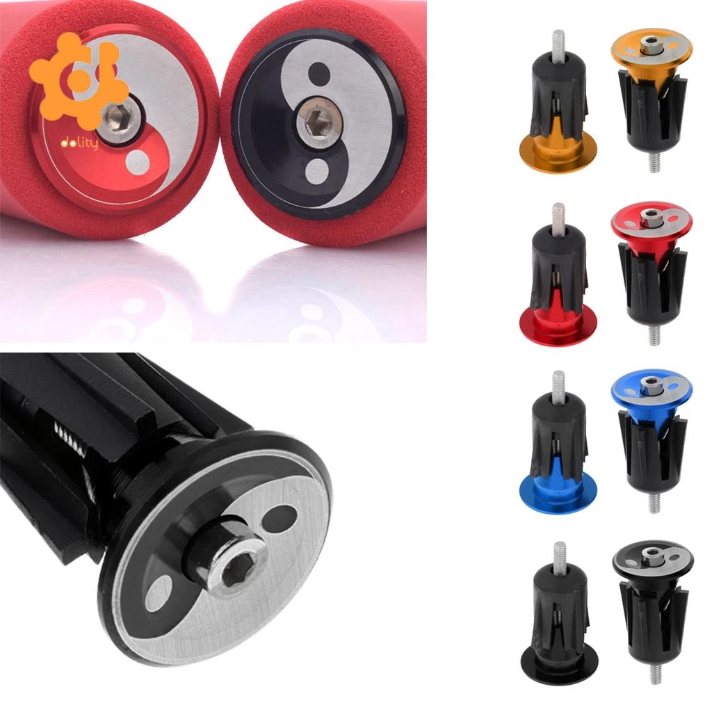 1 Par de Tapones para Manillar de Bicicleta Tapones para rojo 1 Par de Tapones para Manillar de Bicicleta Tapones para rojo