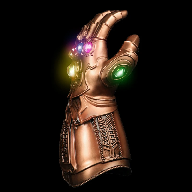 

marvel The Avengers 3 Thauos Infinite gemstone gloves 1:1 ratio wearable toys cosplay Prop model Illuminate