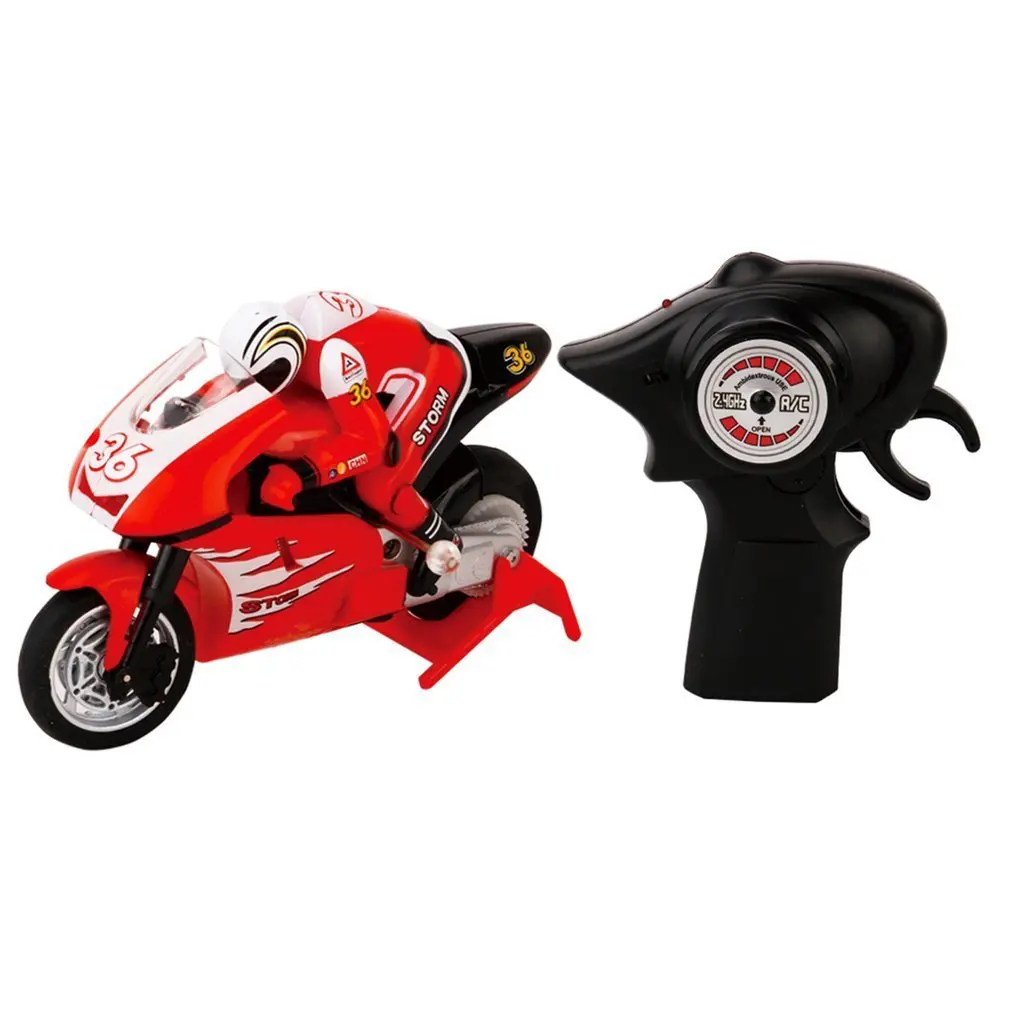 

8012 1/20 Scale RC Motorcycle 4 Channel Remote Control Motorcycle 2 Wheels High Speed 2.4GHz RC Motorcycle Motorbike