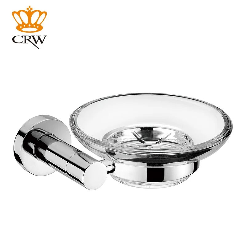 

CRW Bathroom Soap Dish Wall Mounted Soap Holder High Quality Copper & Stainless Steel 90007