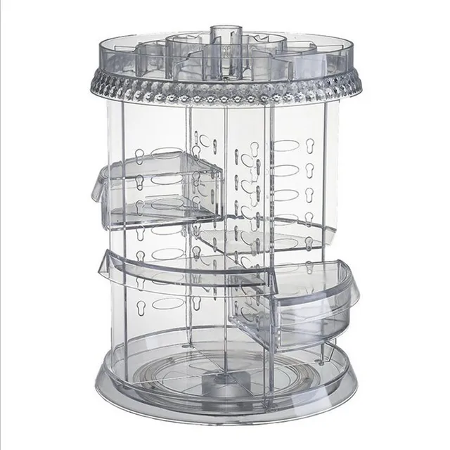 Makeup Organiser 360 Degree Rotating Adjustable Acrylic Cosmetic