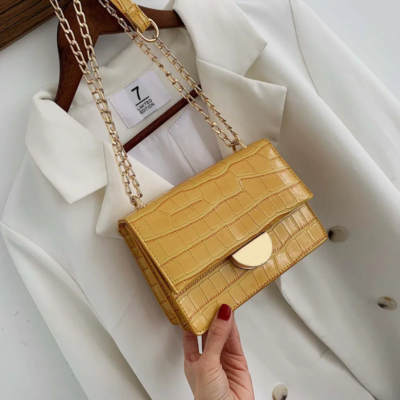 

Alligator Crossbody Bags For Women Bags 2019 Fashion Leather Handbags Ladies Luxury Bags Vintage Elegant Women Bag Female Bolsos