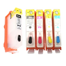 5PK 178 Vazios Cartuchos de Tinta Recarregáveis para Hp Photosmart 5510 5511 5512 5514 5515 5520 5522 5524 6510 6512 6515 6520 7510 7515
