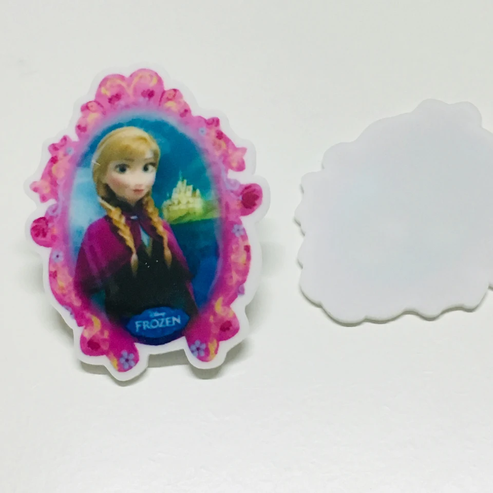 

10 pcs/lot flat back planar resin cartoon princess DIY resin cabochons accessories 42*54mm