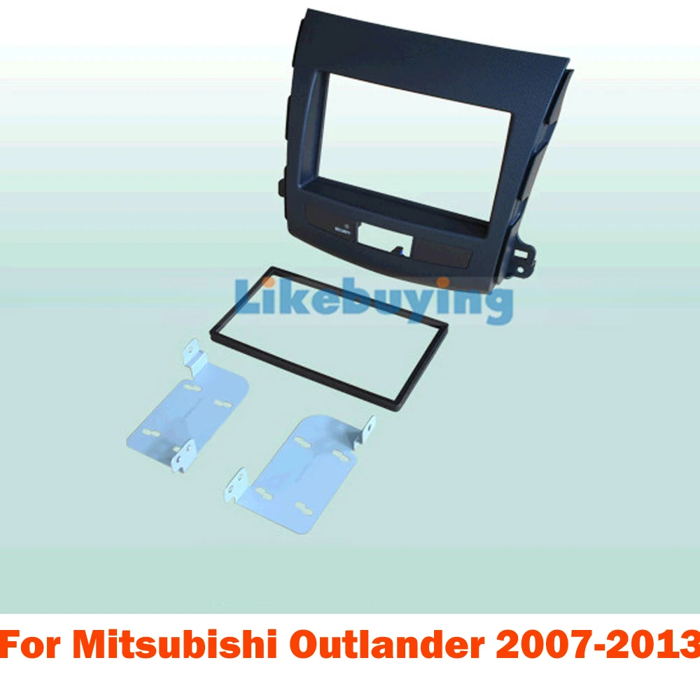 2 Din Car Frame Dash Kit / Car Fascias for Mitsubishi Outlander 2007 2008 2009 2010 2011 2012