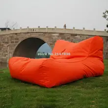 outdoor cordura fabric floating pool Floating wand water bean bag factory landed relax lounger after floating