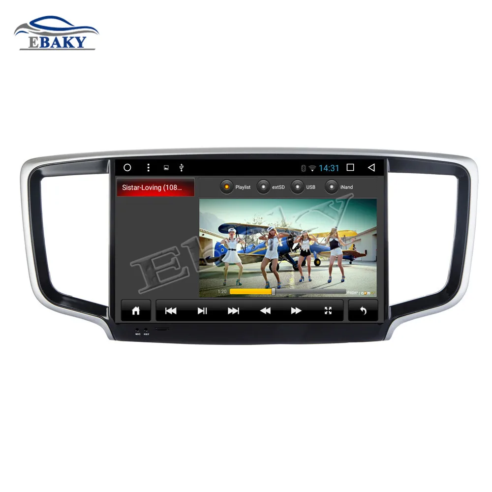 Excellent NaviTopia 10.1inch 1GB/2GB RAM Quad Core/Octa Core Android 7.1/8.1 Car DVD Radio for Honda Odyssey 2015 with GPS/wifi/maps 17