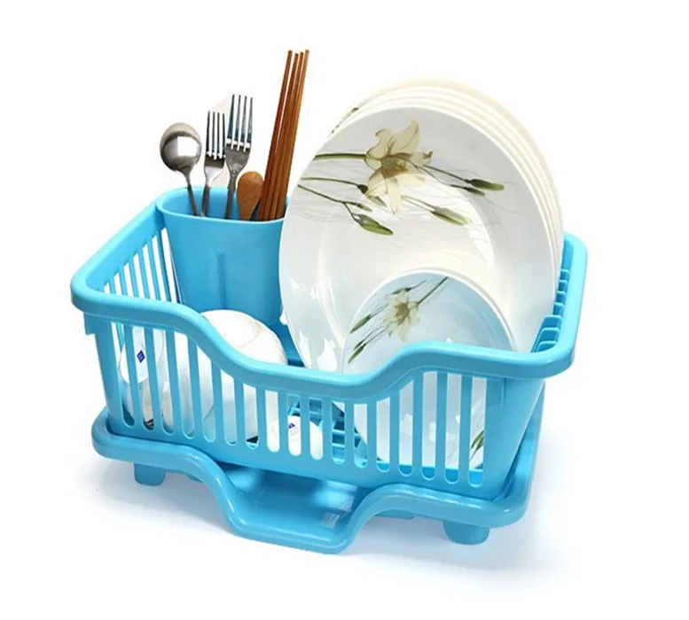 

Creative Dishes Racks Sink Drain Plastic Filter Plate Storage Rack Kitchen Utensils Shelving Draining Organizer Rack