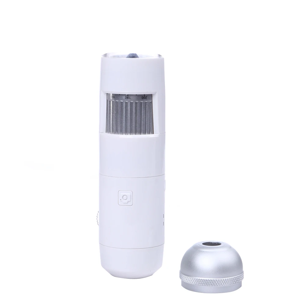 

200X Digital Wifi Microscope 8LED 5X-200X HD Wireless Biological Microscope for iPhone iPad Android IOS Loupes