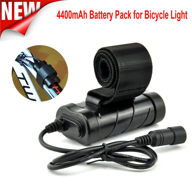 Excellent 8.4V 4400mAh Rechargeable 2x 18650 Battery Pack For Head lamp Bike Bicycle Light Bike Cycling Accessories High Quality Mar 10 2