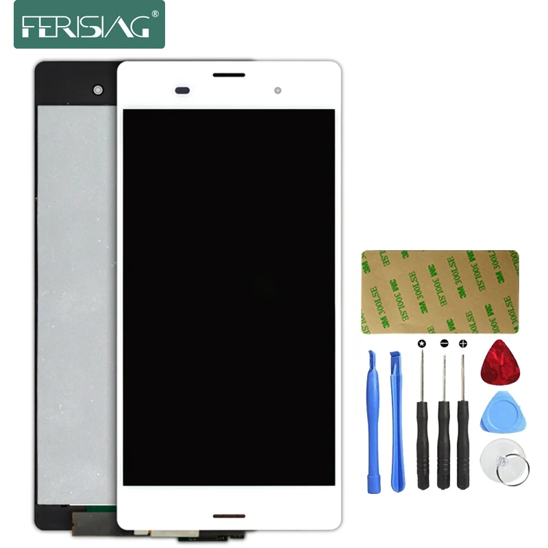 

AAAA+ For SONY Xperia Z3 D6603 D6633 D6653 L55T LCD Display Touch Screen Digitizer Replacment Mobile Phone LCDs + Tools kit